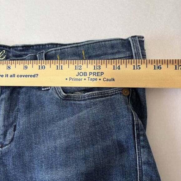 Madewell Rail Straight Jeans Blue Stretch Denim - Picture 6 of 13